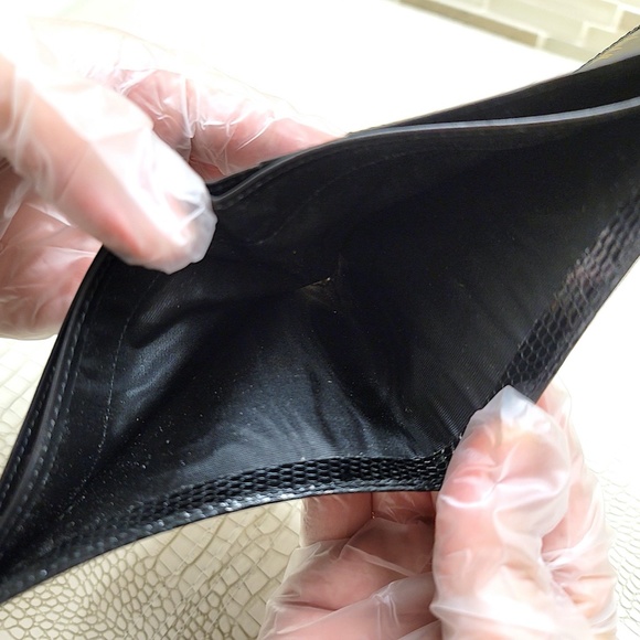 Super Rare Vintage Lizard Dunhill Bi-Fold Wallet&Card Holder - Picture 4 of 16